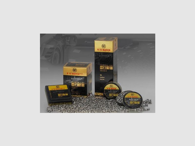 RWS Diabolo Kal. 4,50mm R10 Match 500 Stk 0,45gr