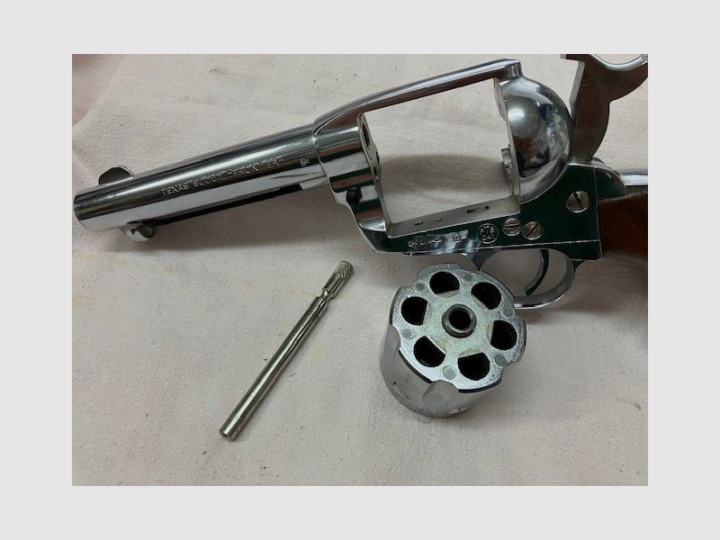 Texas Scout Frontier 9mm K, PTB Nr. 241 - Gunfighter Ausführung (kurze Ausführung) von H. Schmidt UNBENUTZT - TOP -