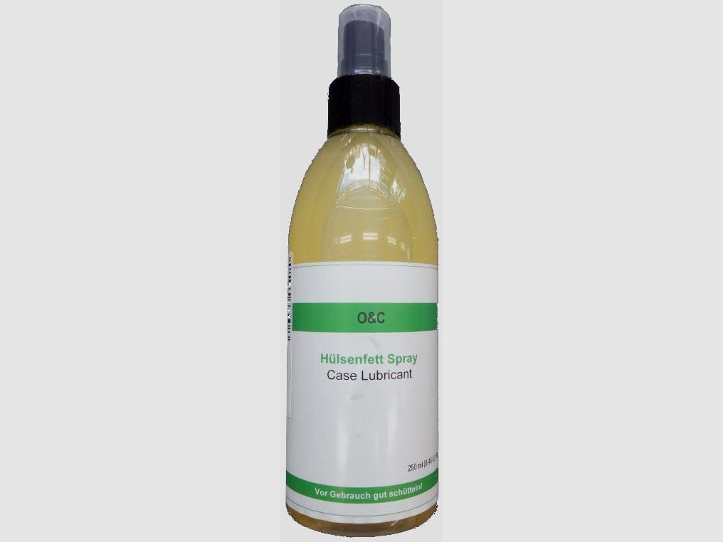 O&C Hülsenfett in der Sprühflasche, wasserlöslich, 250ml
