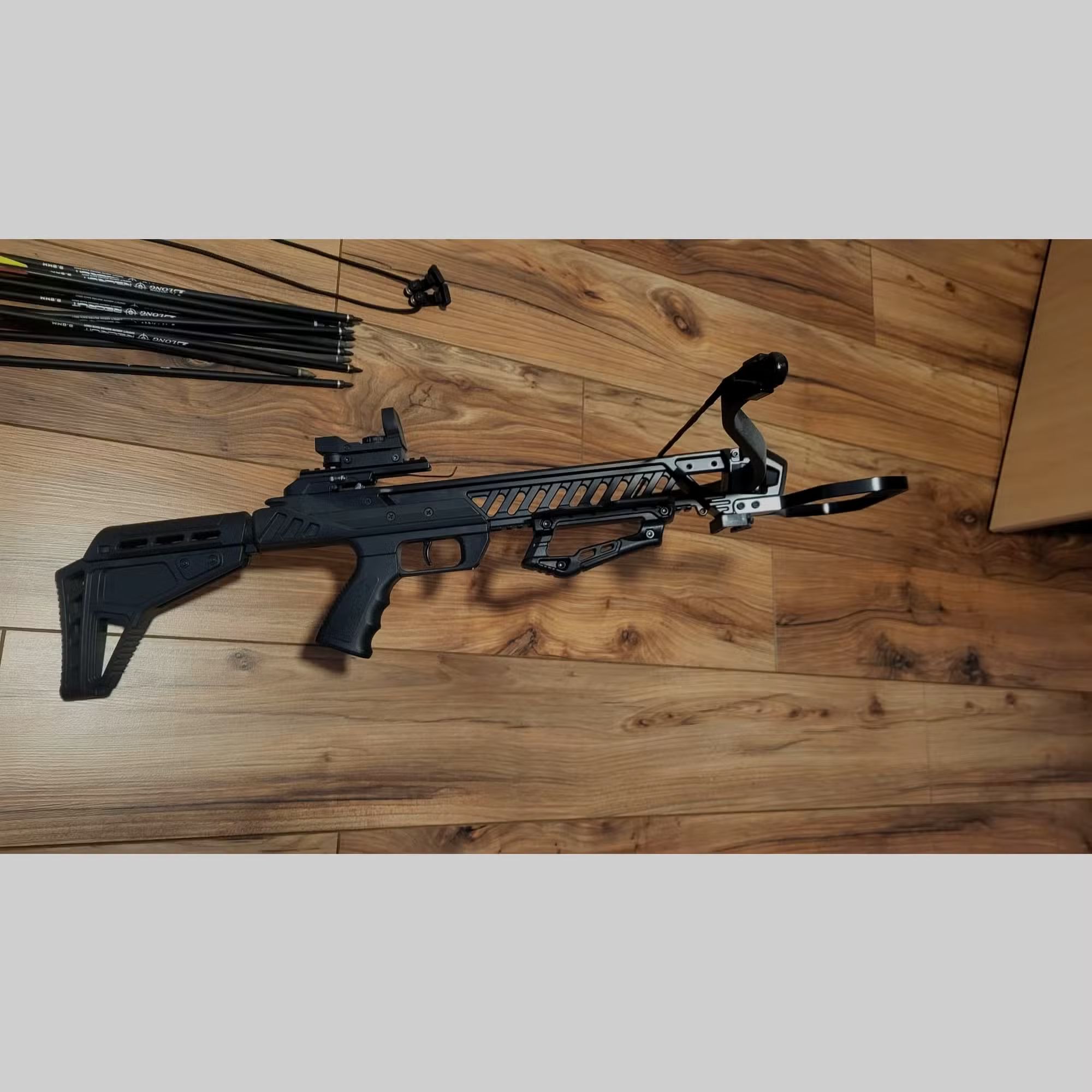 Man Kung MK-XB27BK Łuk refleksyjny do polowania 175lbs, 255fps