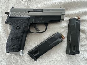 Sig Sauer P 229 P229 Duotone Silber/Schwarz in .40 S&W - NEUWERTIG - Preis ist VB !