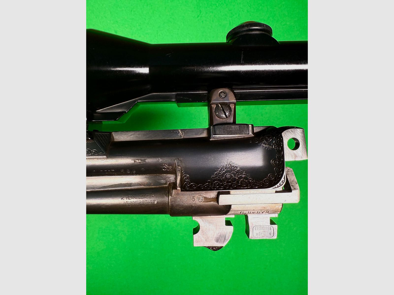 Exklusives Einzelstück Bockbüchsflinte 6,5x57R & 16/70    1 von 1 !