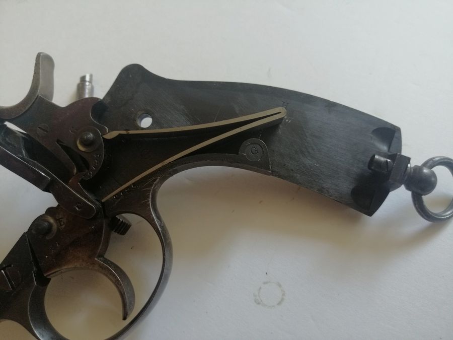 Magnifique revolver suédois 1887 – rare première fabrication Nagant – Mono matricule – État superbe, image 24 sur 30