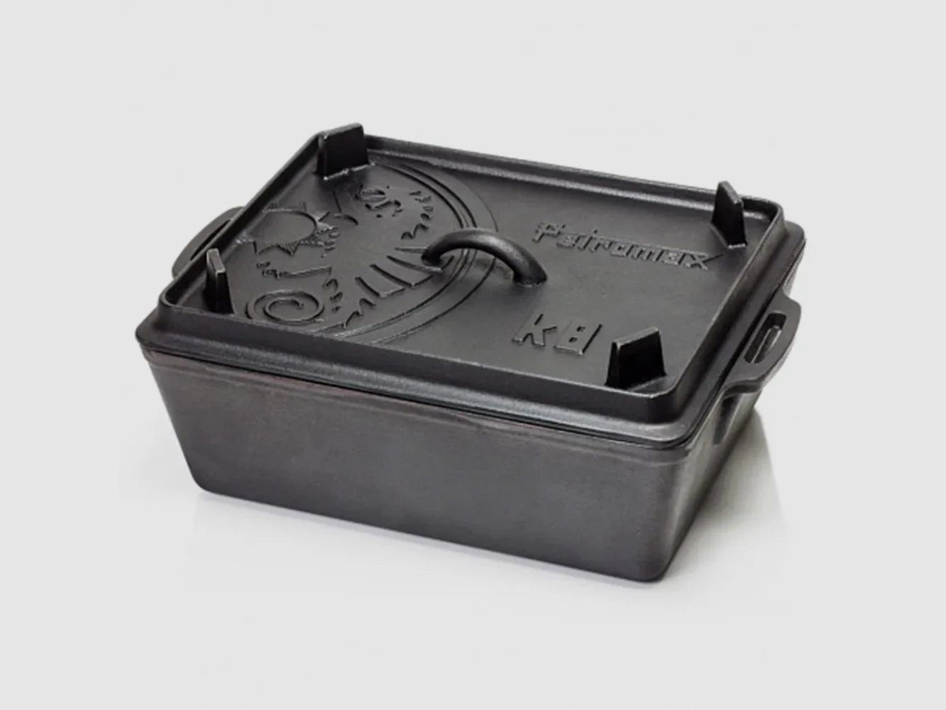 Petromax Kastenform mit Deckel k8