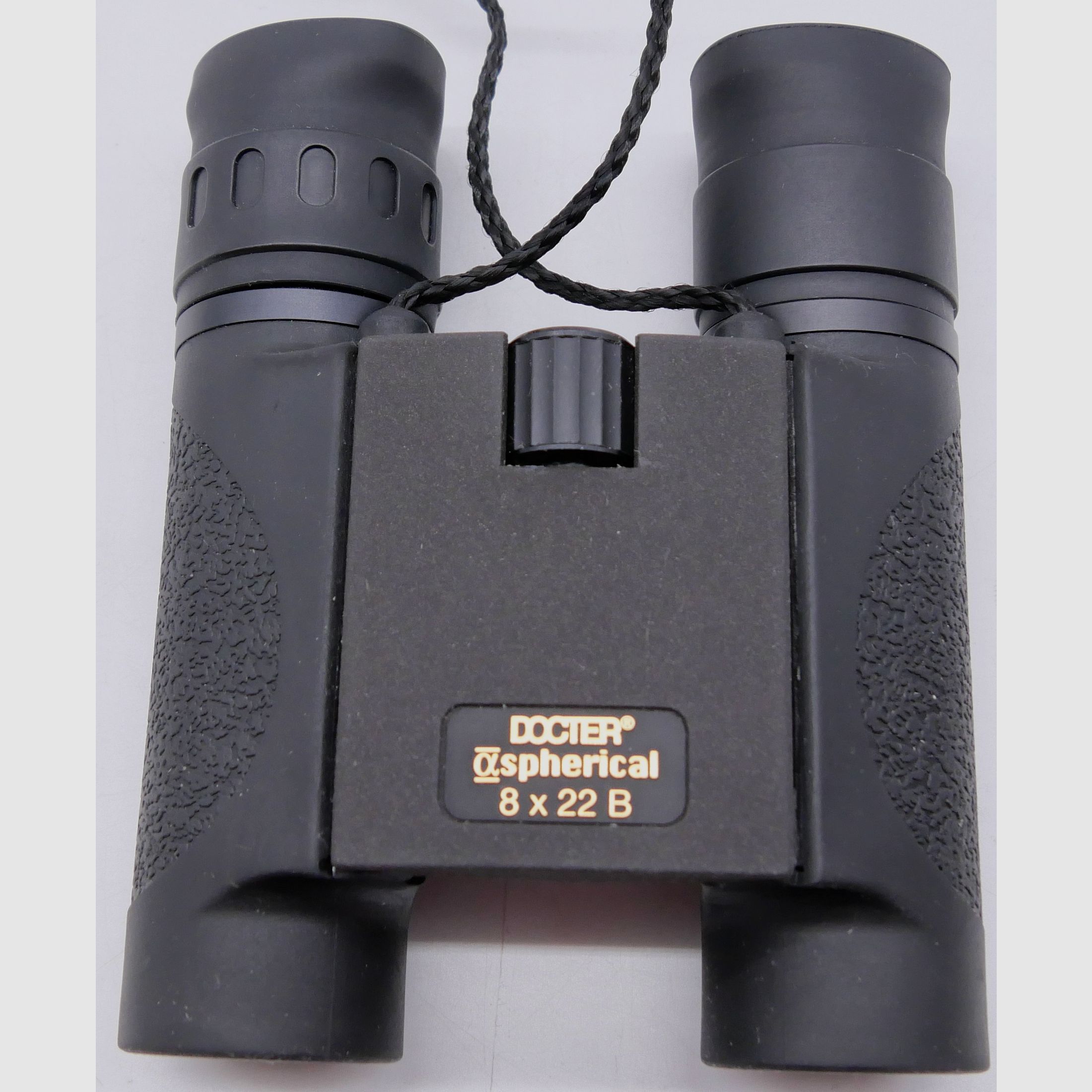 DEFEKT Docter asférico 8x22 B prismático negro H160