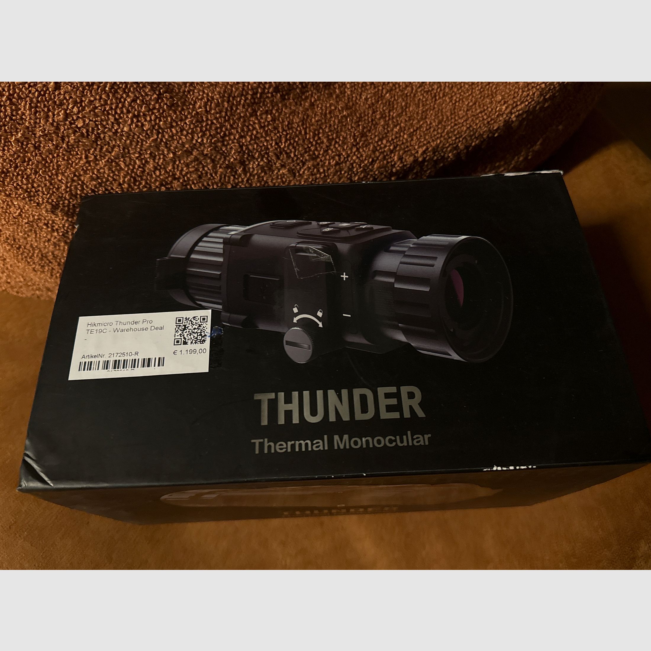 Hilmicro Thunder Pro TE19C - Thermal Monocular Wärmebild Vorsatzgerät