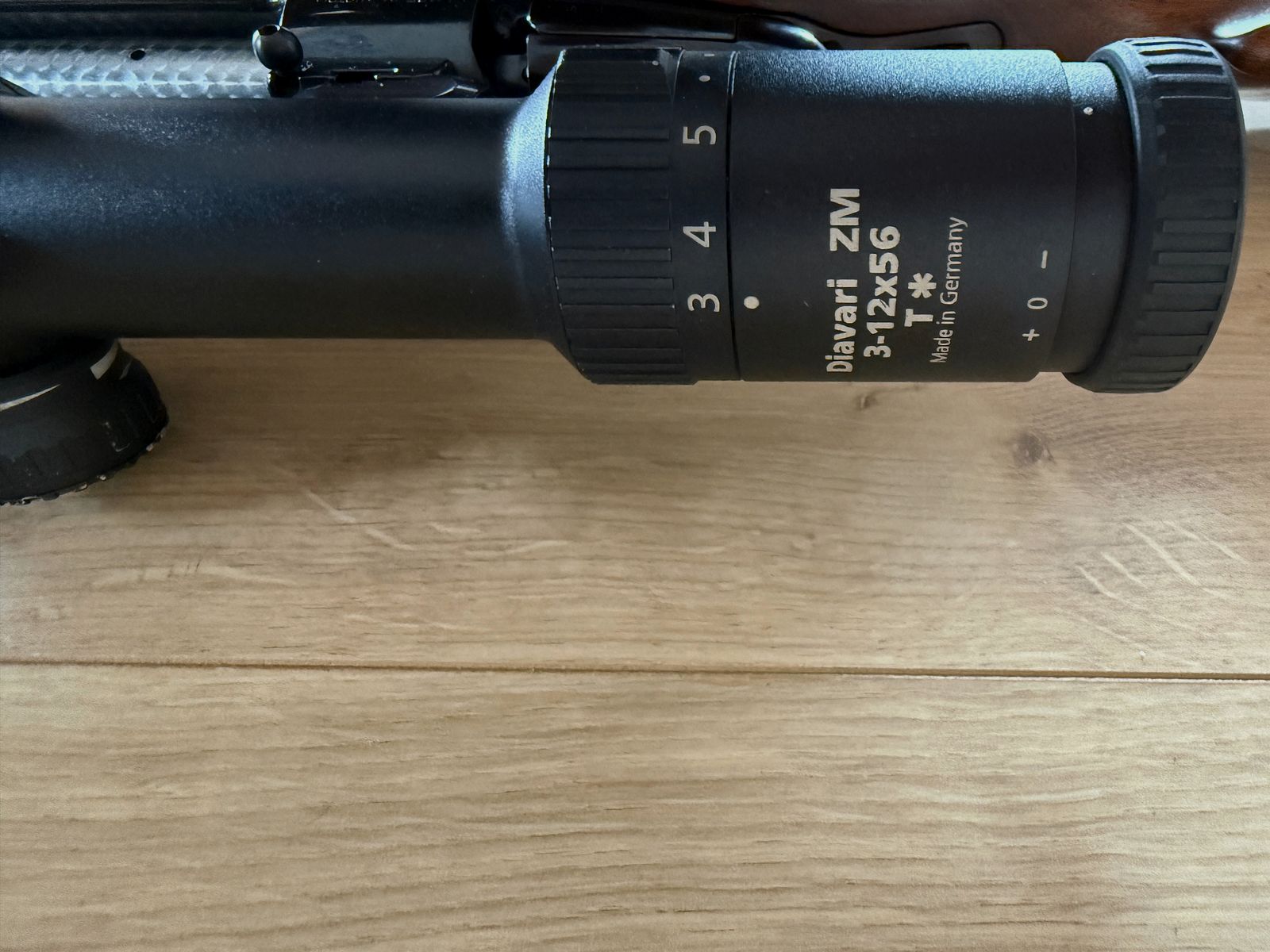 Steyr Mannlicher Luxus Cal. .30-06 Spr. Zeiss Diavari ZM 3-12x56 T* montaggio girevole ripetitore