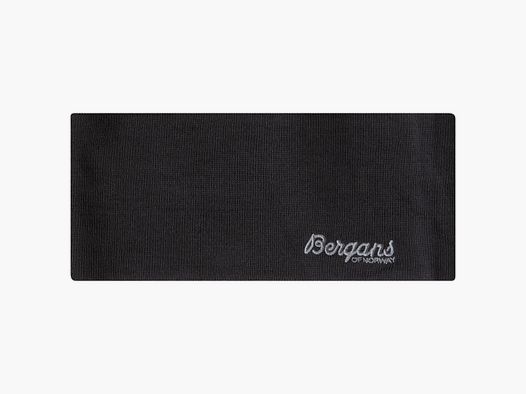 Bergans Allround Thin Merino Headband Dark Shadow Grey One Size