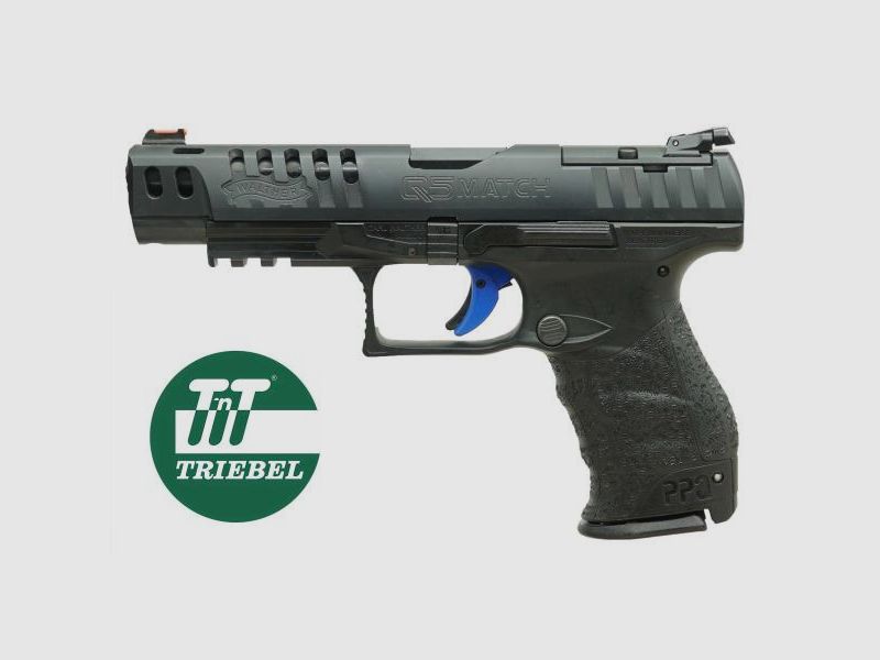 WALTHER Pistol (used) Mod. Q5 Match OR 9mmLuger (1B)