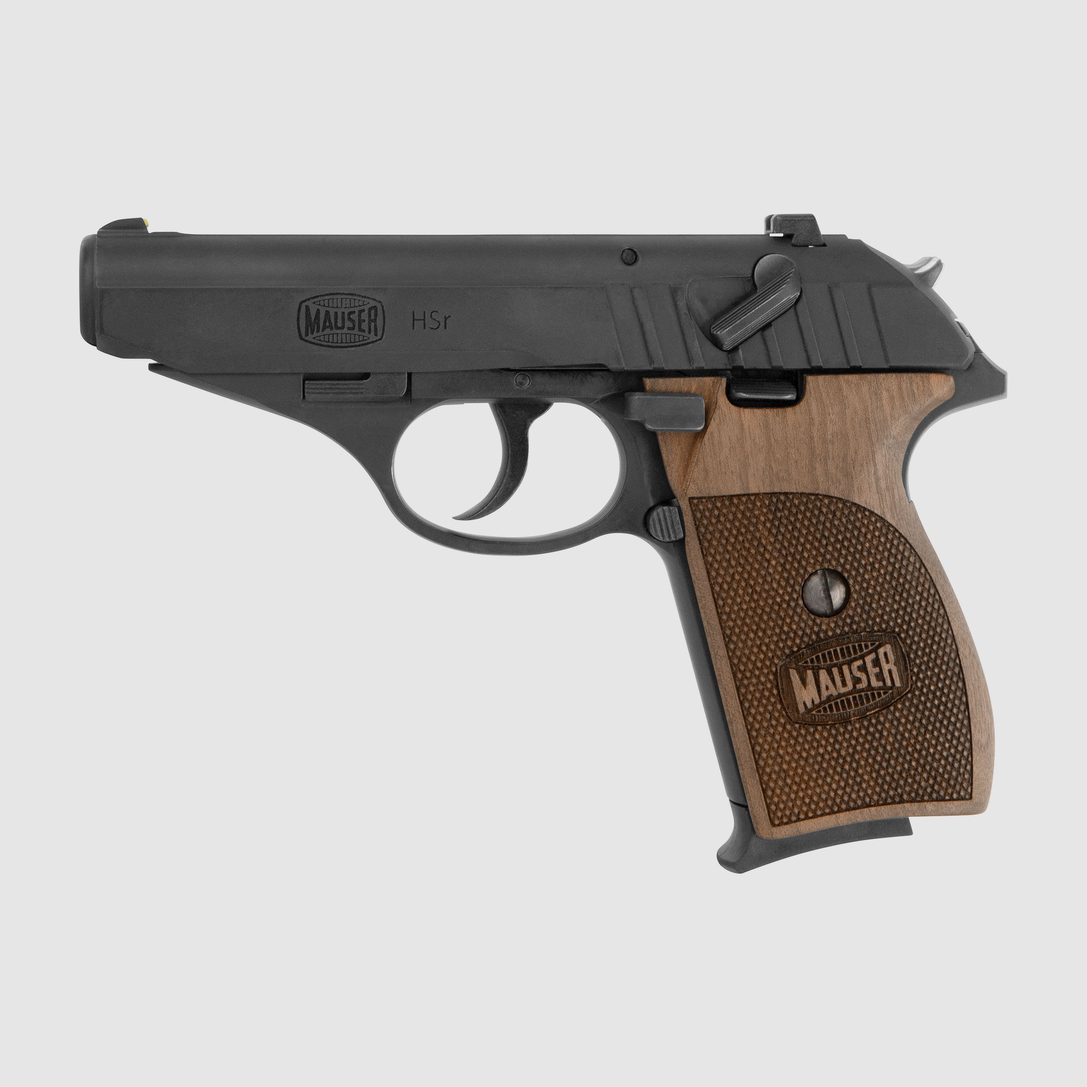 MAUSER HSr Walnoot .22lr HV - Zelfladende pistool