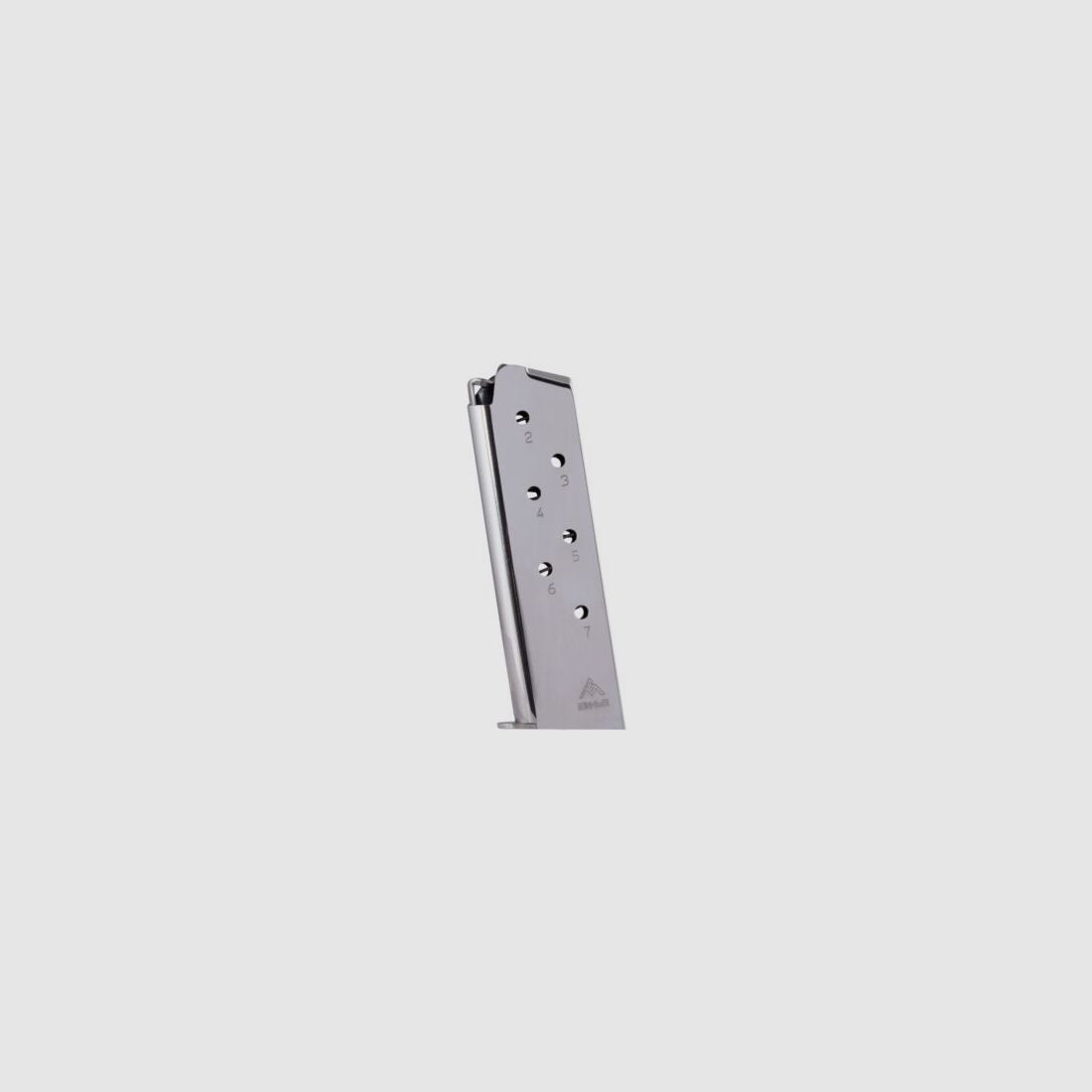 Mec-Gar Colt 1911 magazine .45 ACP 7 rounds / nickel-plated