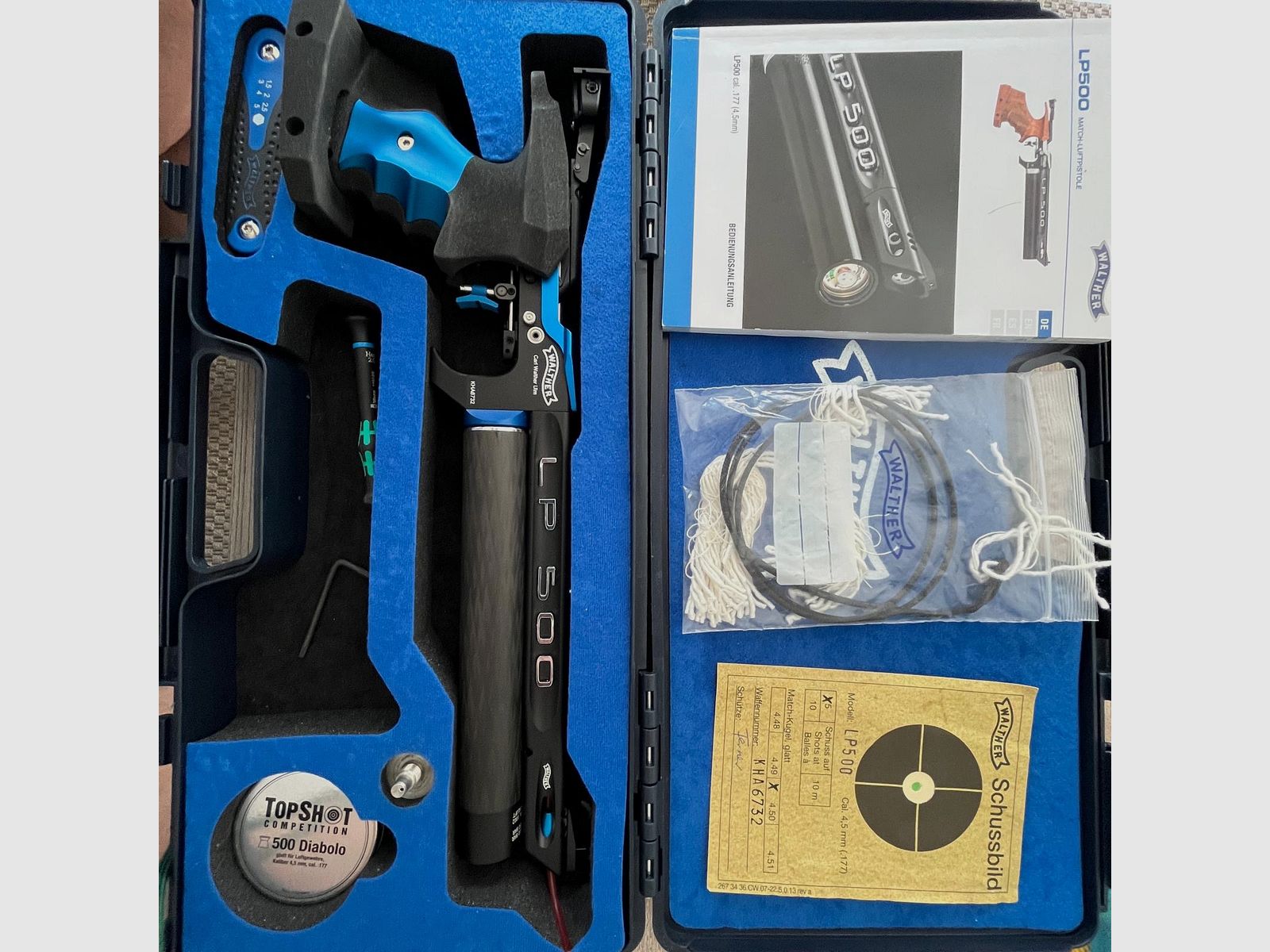 Luftpistole Walther LP 500 Meistermanufaktur