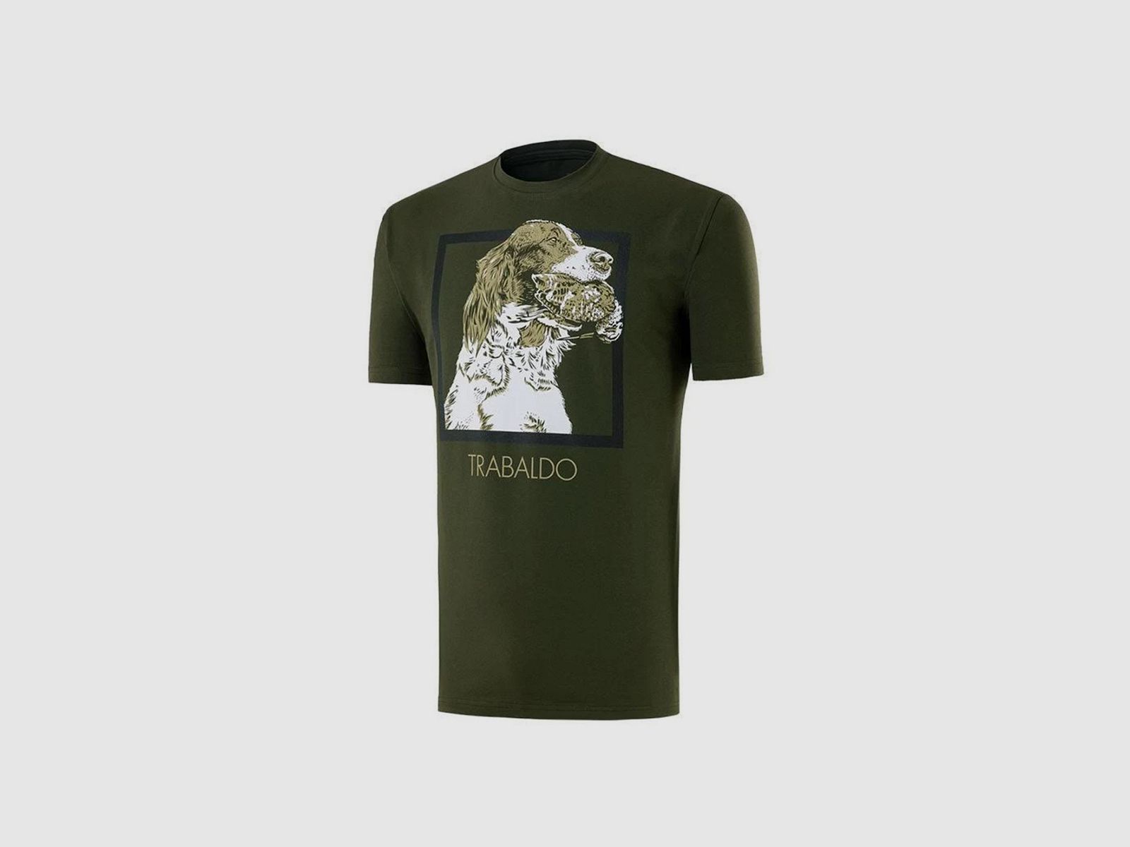 Trabaldo Identity T-Shirt mit Setter- und Beccaccia-Druck