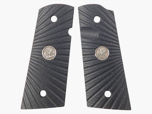 WILSON COMBAT COMPACT, BLK G10, STARBURST, FLAT GRIP