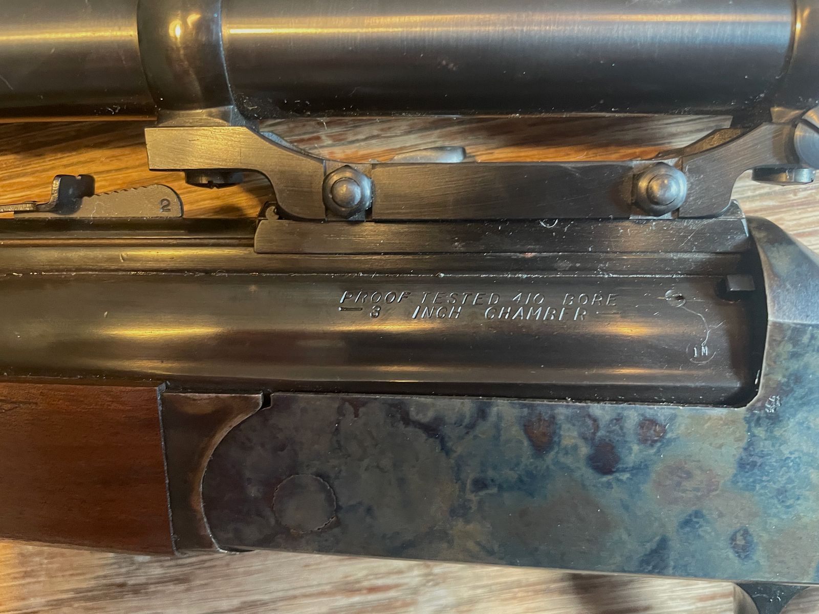 Fusil à deux coups rare