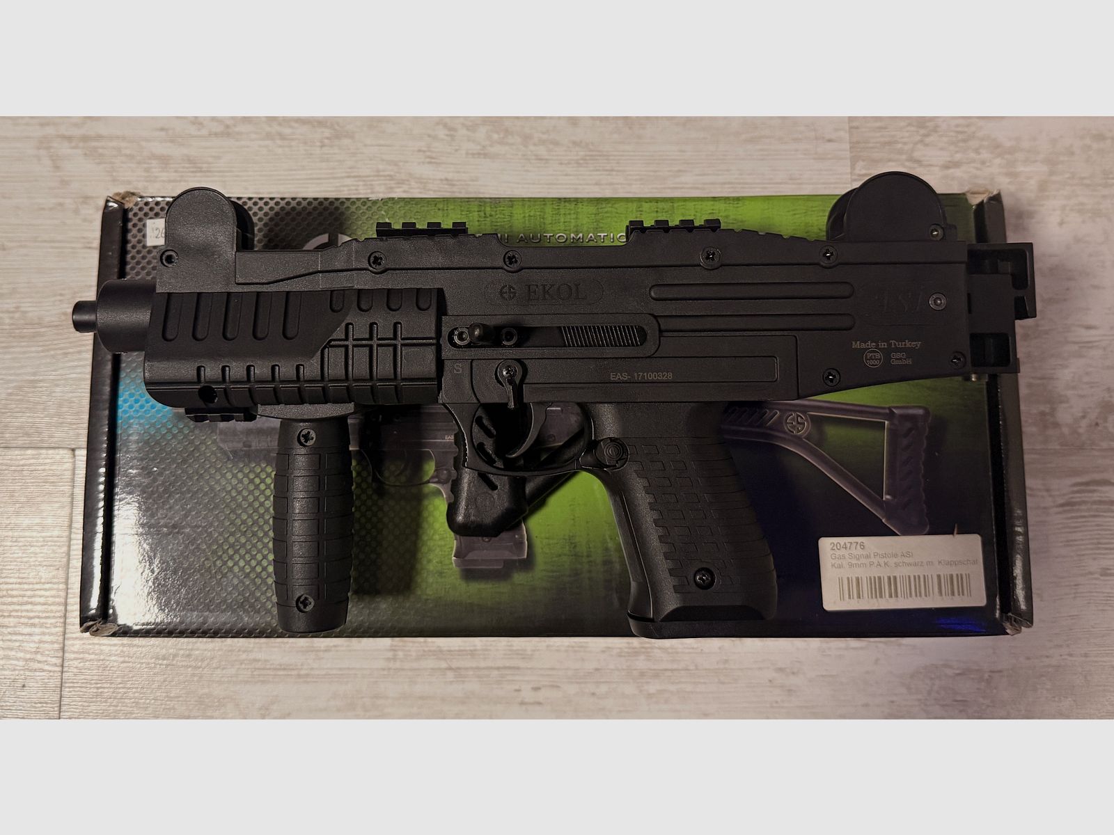 Anuncio de venta – Ekol ASI pistola de fogueo (PTB 1000, versión alemana)