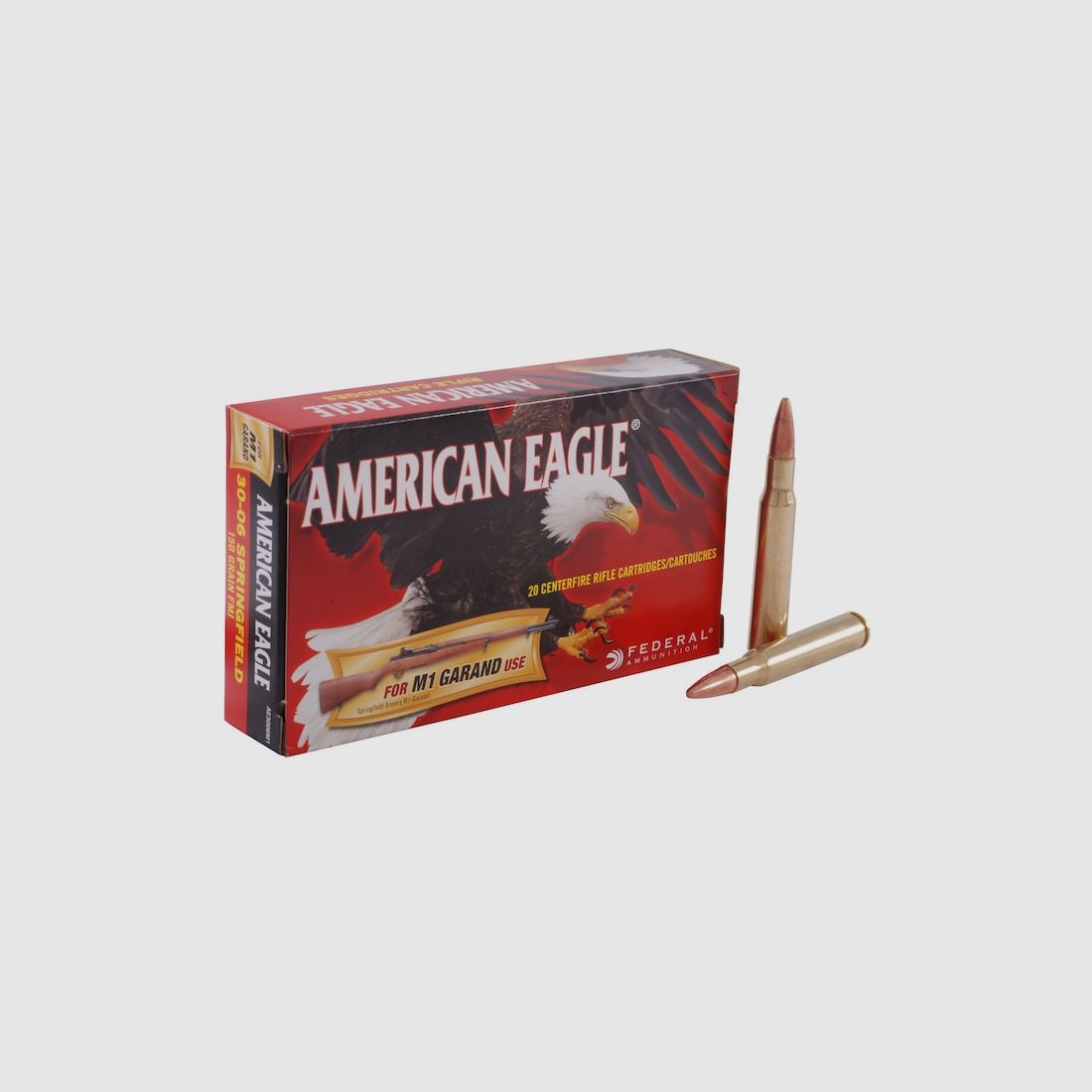 Federal American Eagle .30-06 Sprg. 150GR FMJ 20 cartouches