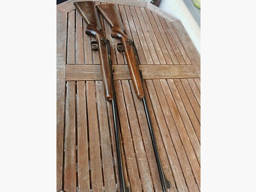 4 x Anschütz Repetierer 22 l.r.