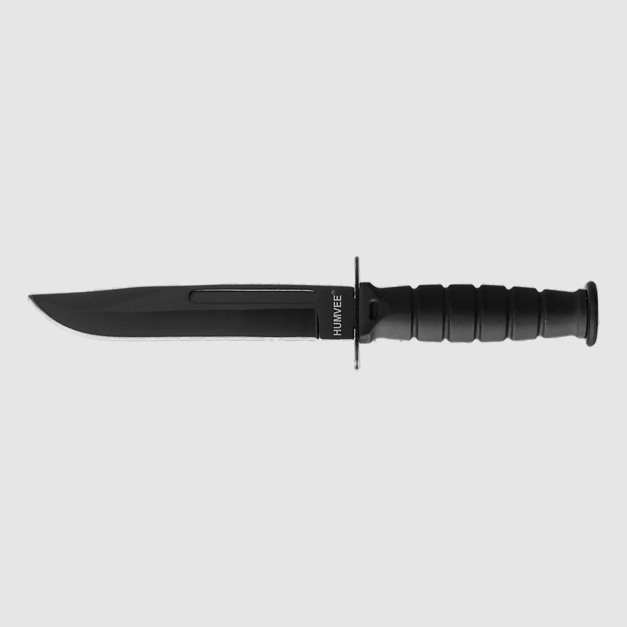 Humvee Humvee Neck Knife Mini USMC - Nero