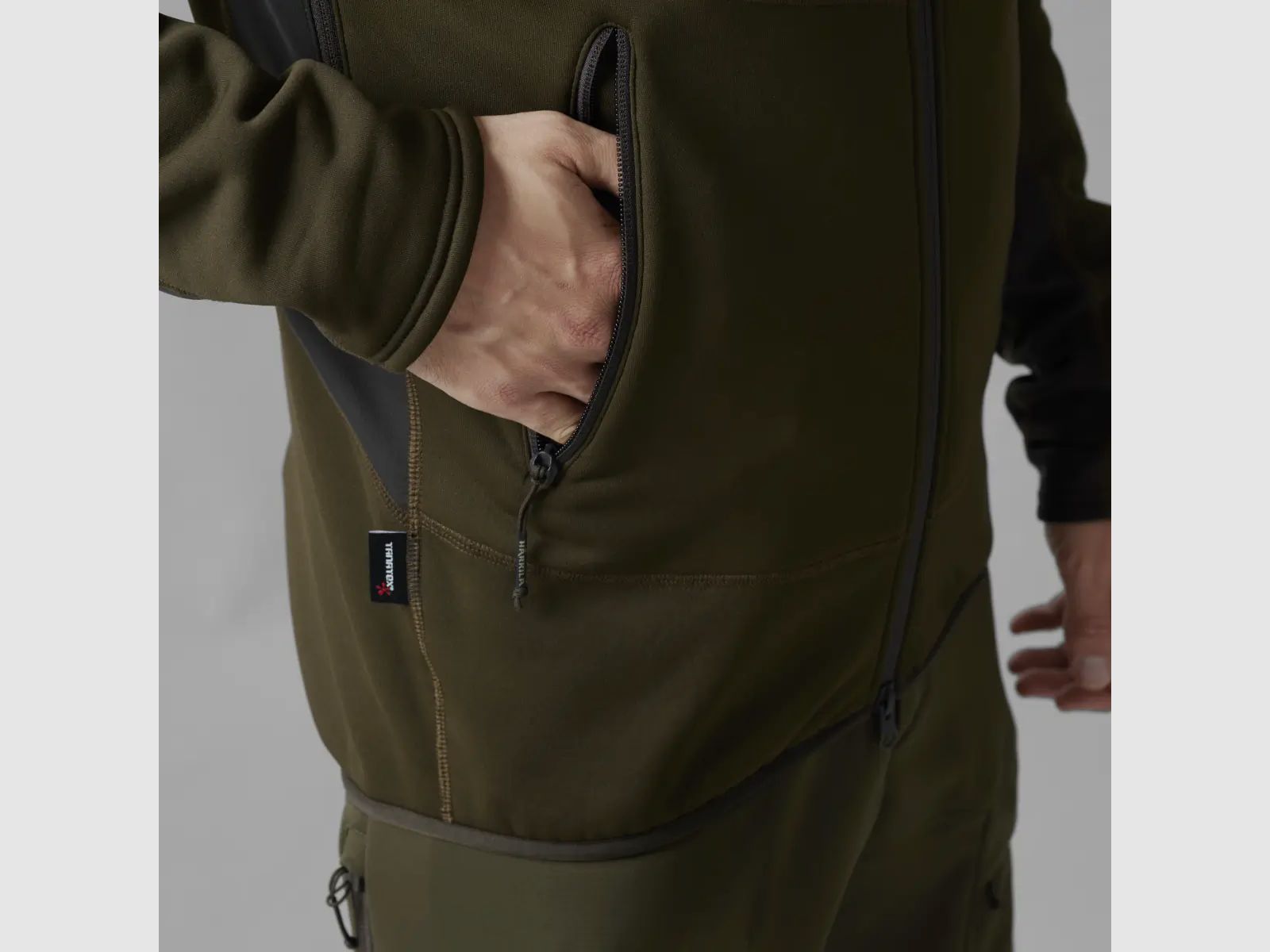 Härkila Hoodie Deer Stalker (Willow Green/Shadow Brown)