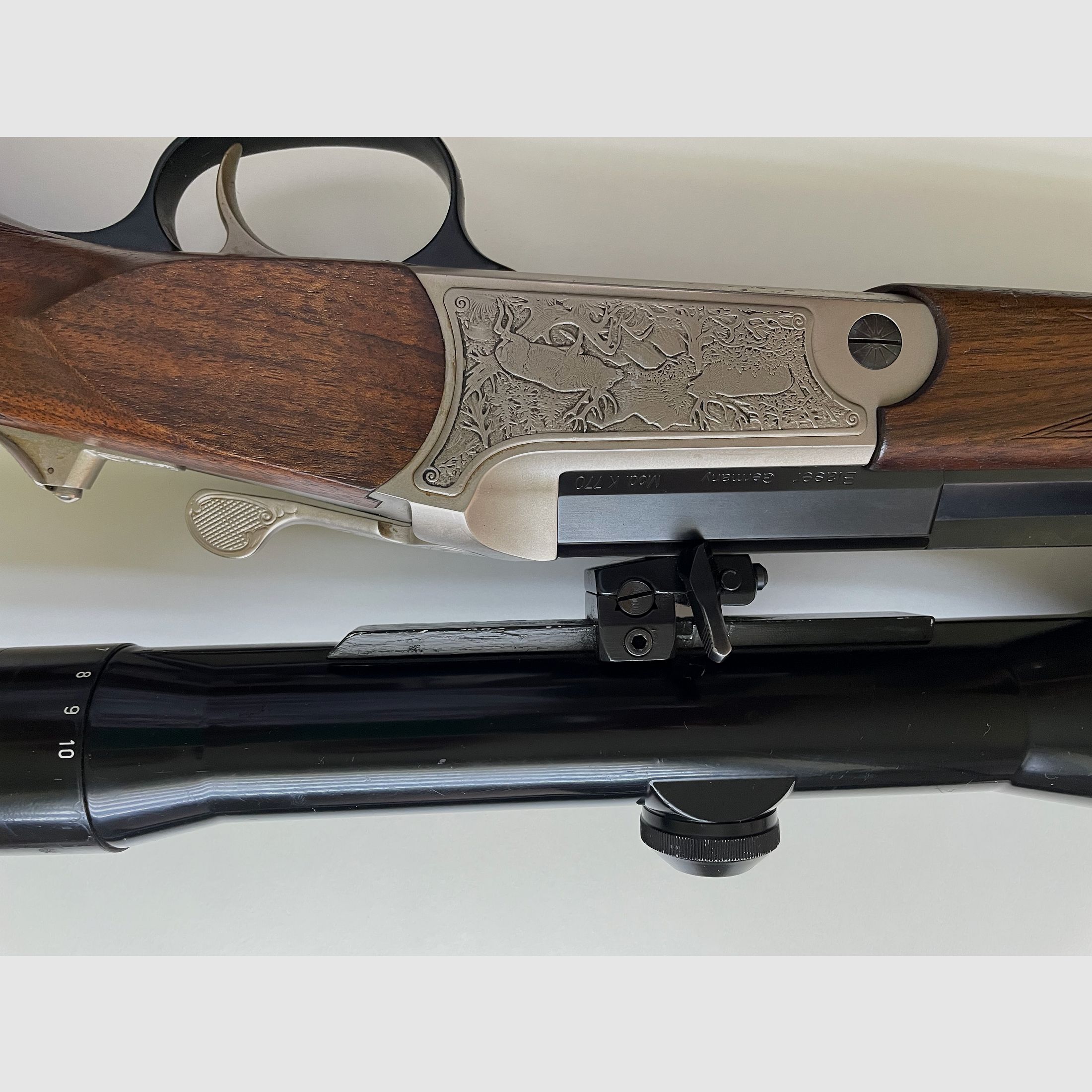 Exklusive Blaser K770 8x75RS, 6x62R