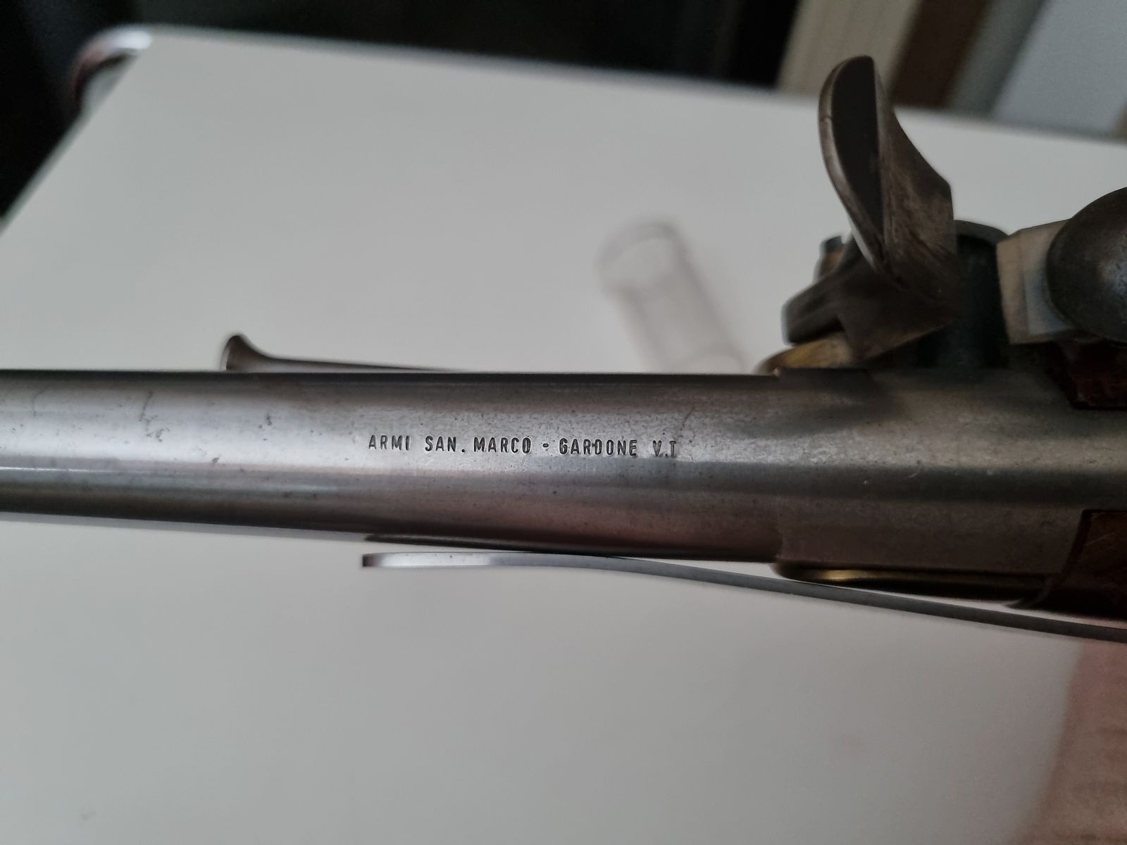 Armi San Marco Charleville 1777 flintlock pistol in caliber .69