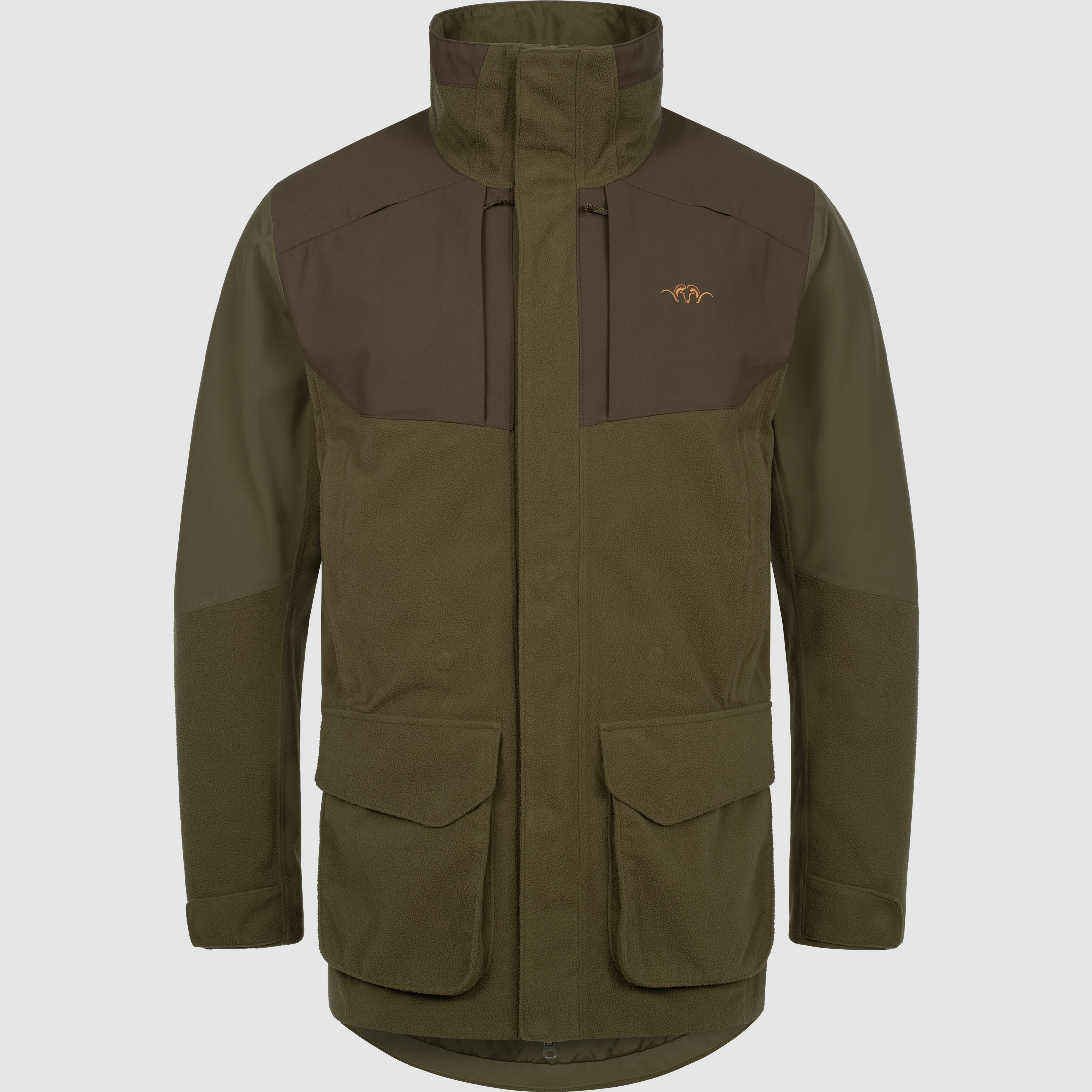 Silence 2L Jacke Herren Dunkel Oliv/Dunkel Braun S