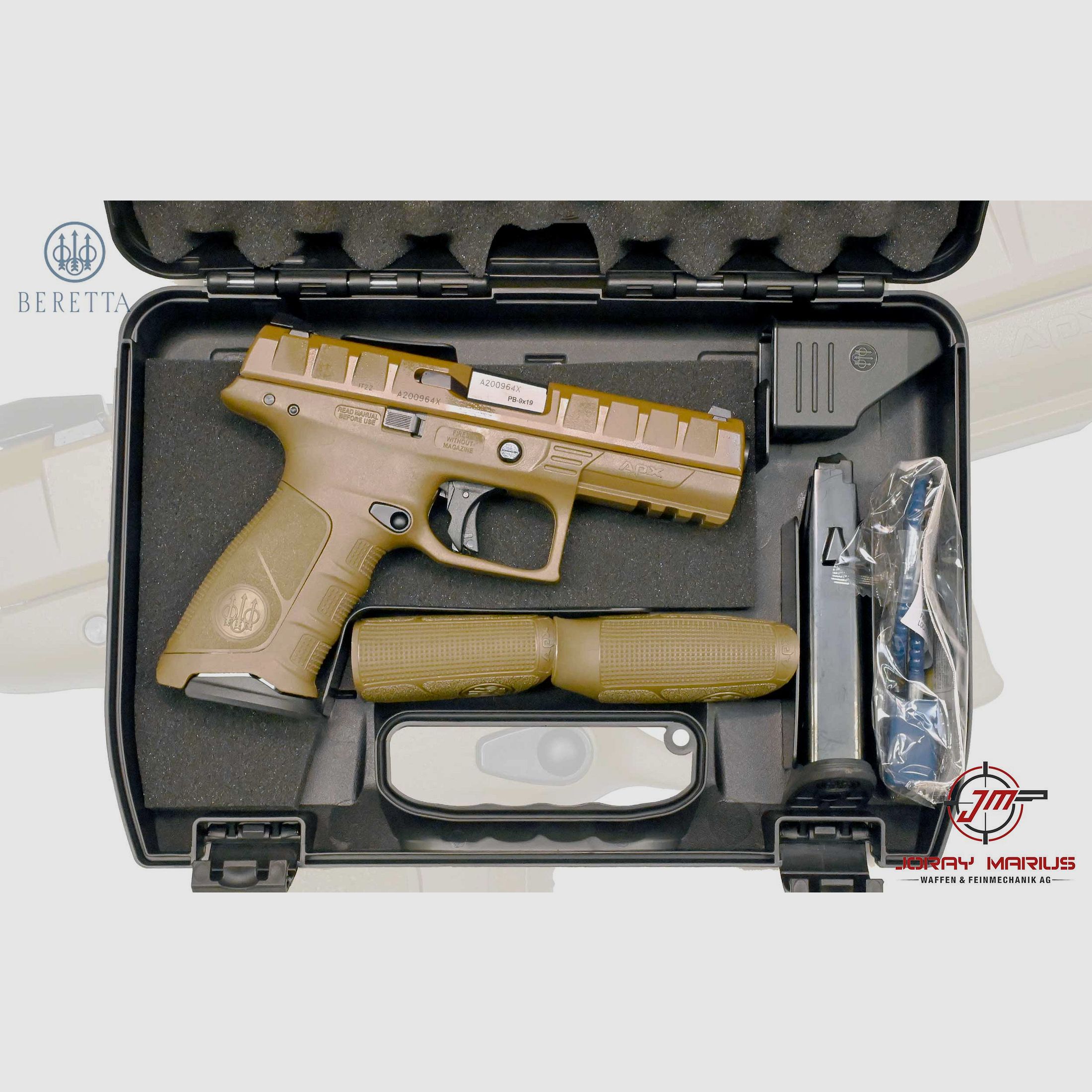 Beretta APX Tactical 9mm Para FDE, Bild 2 von 2