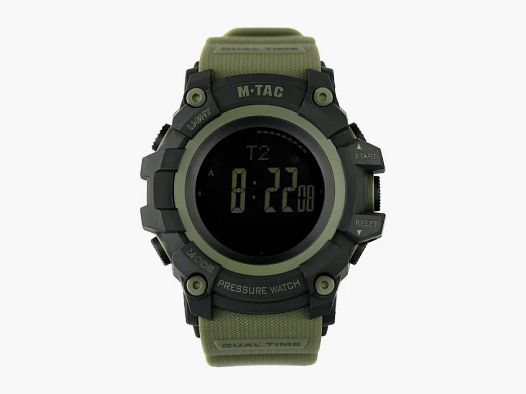 Reloj táctico M-Tac® Adventure Negro/Oliva