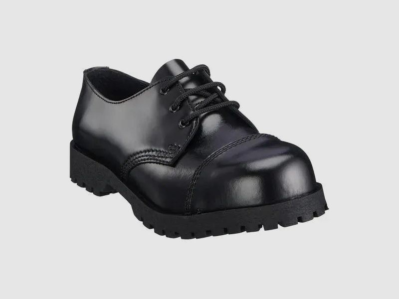 Boots & Braces Boots &amp; Braces Halbschuh 3-Loch schwarz