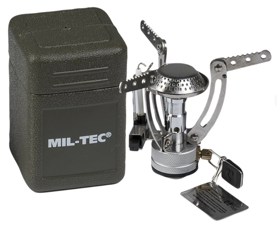 Hornillo de gas de camping Mil-Tec Spider 14911000
