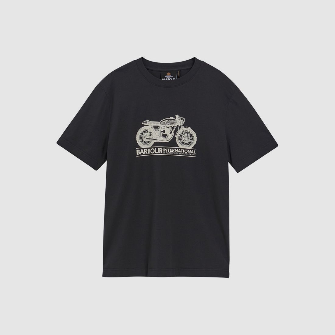 T-SHIRT BARBOUR B.INTL TRITON NOIR