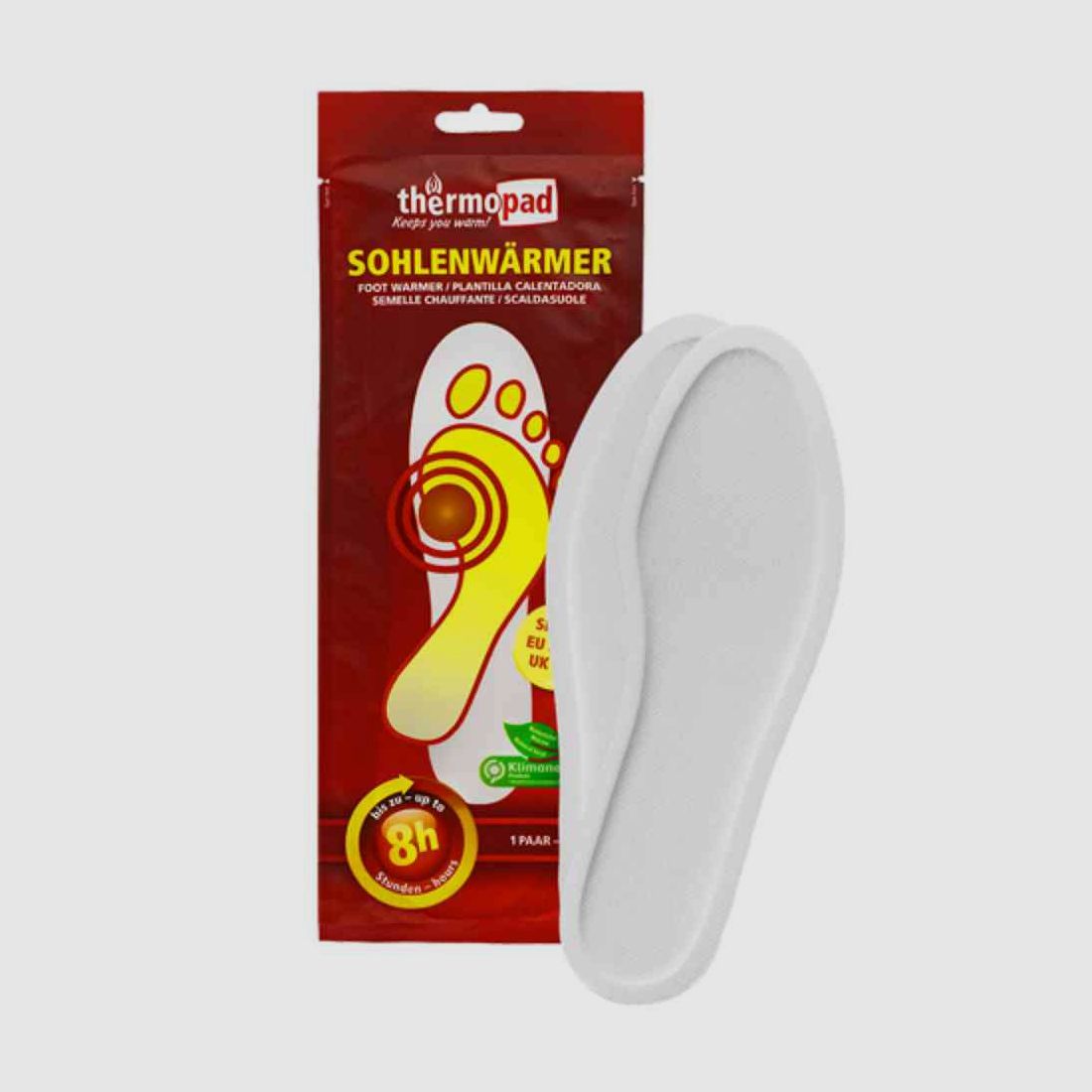 THERMOPAD SOHLENWÄRMER GRÖßE 40-41 EINWEG-WÄRMEKISSEN