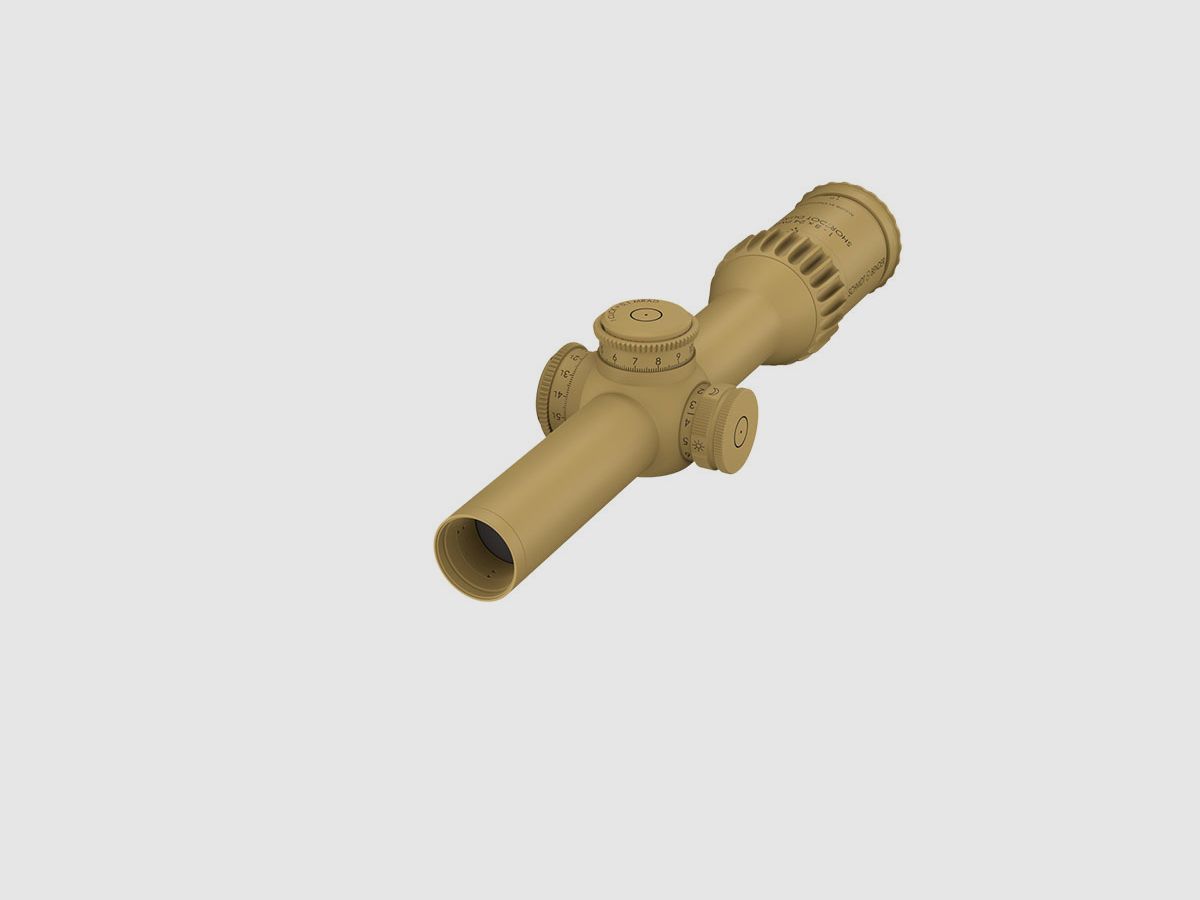 SCHMIDT U. BENDER 1-8×24 PM II ShortDot Dual CC MDR-T6 1cm cw ST MTC LT / ST ZC LT RAL 8000, afbeelding 2 van 5