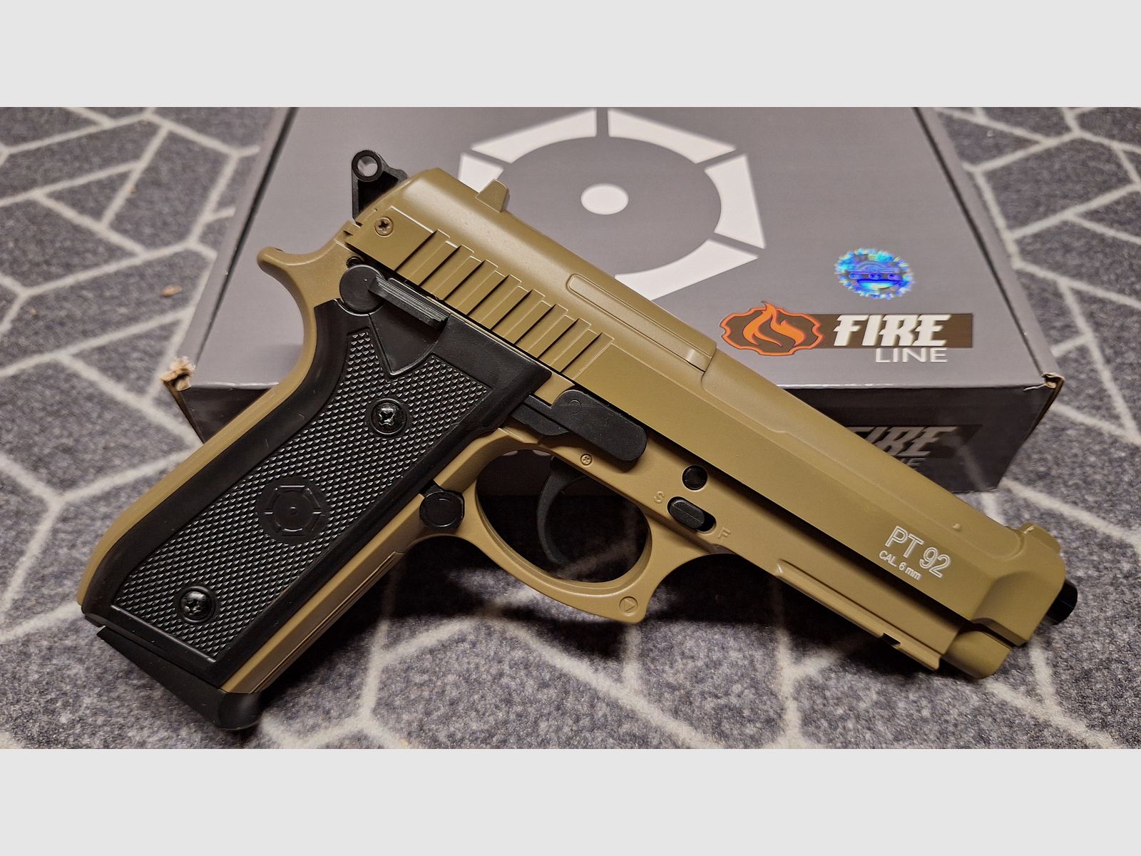 Desert Eagle/Beretta PT92/DL60 Socom 3xAirsoft-Pistole-NEU!