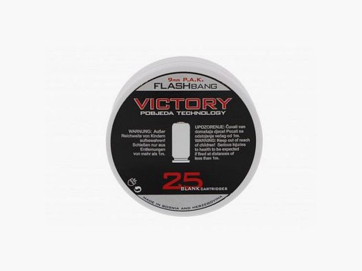 VICTORY FLASHBANG - 9MM P.A.K. - 25 STÜCK
