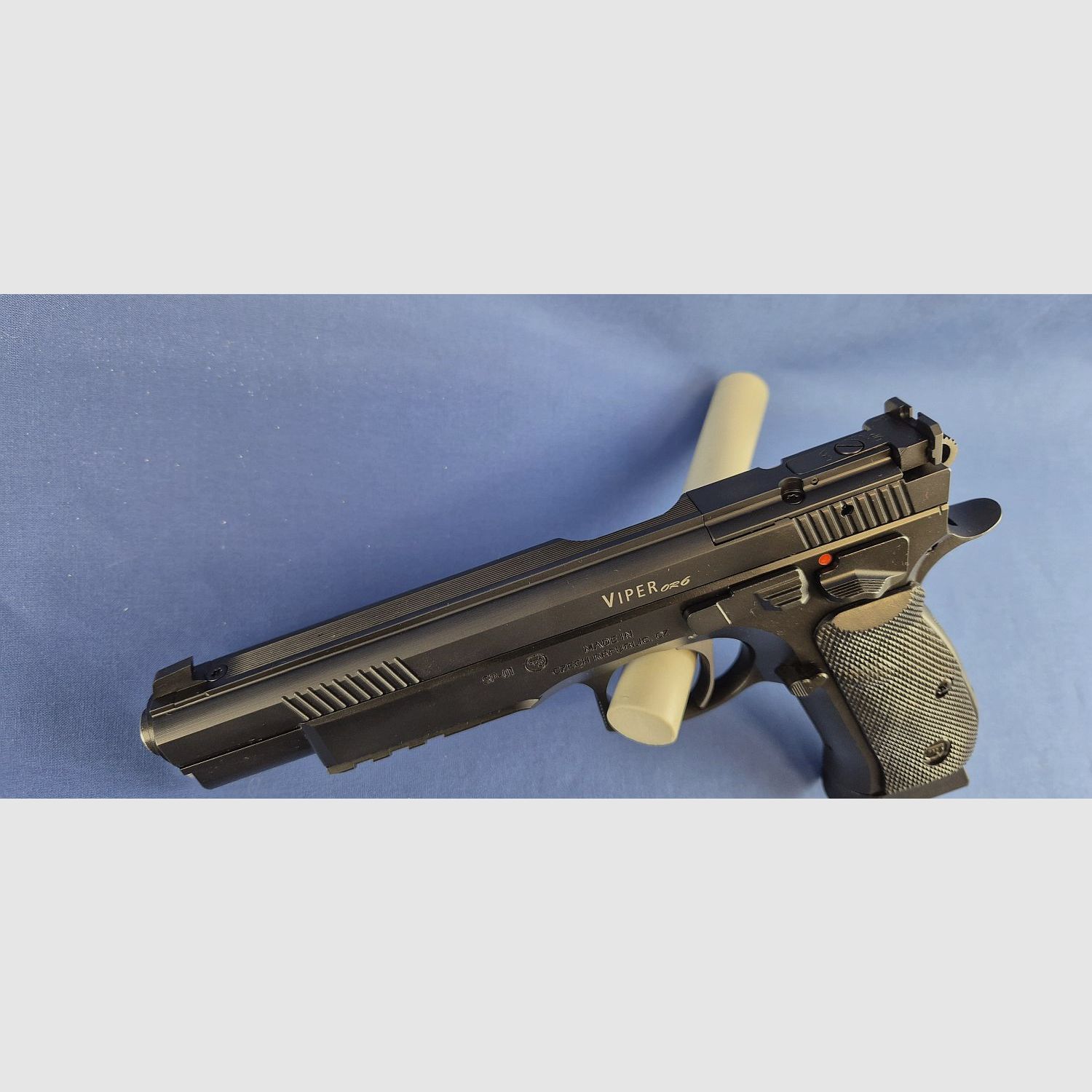 CZ75 Viper 6 OR, Kal.9x19mm „Oschatz“ LL:6″ Black, Bild 4 von 6
