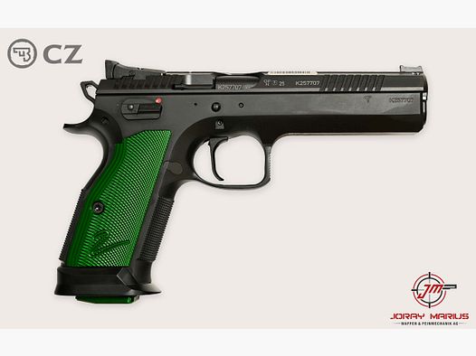 CZ TS 2 Racing Green 9mm Para, 20-Schuss 5.25″