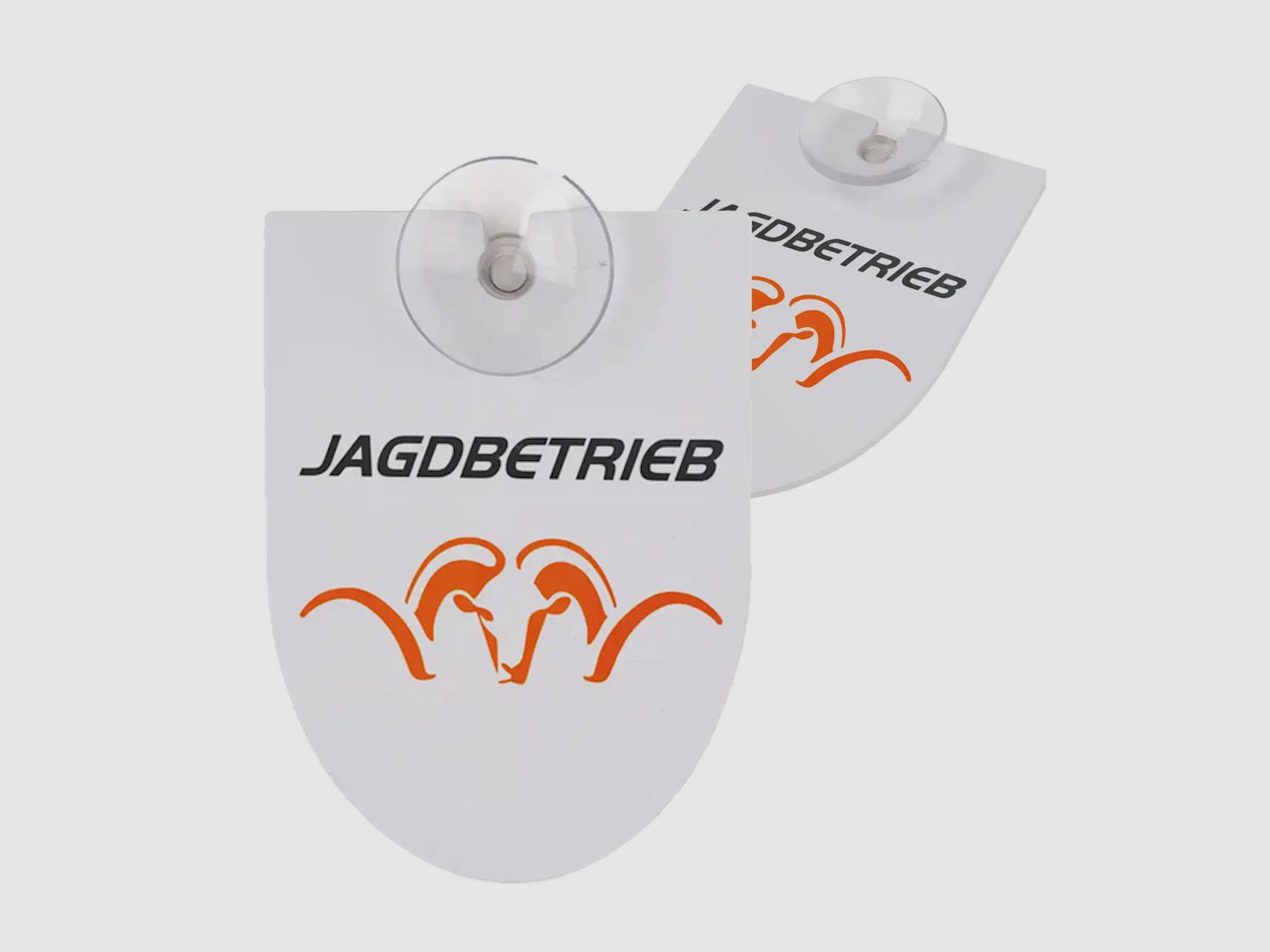 Blaser Saugnapfschild Jagdbetrieb fr das Auto