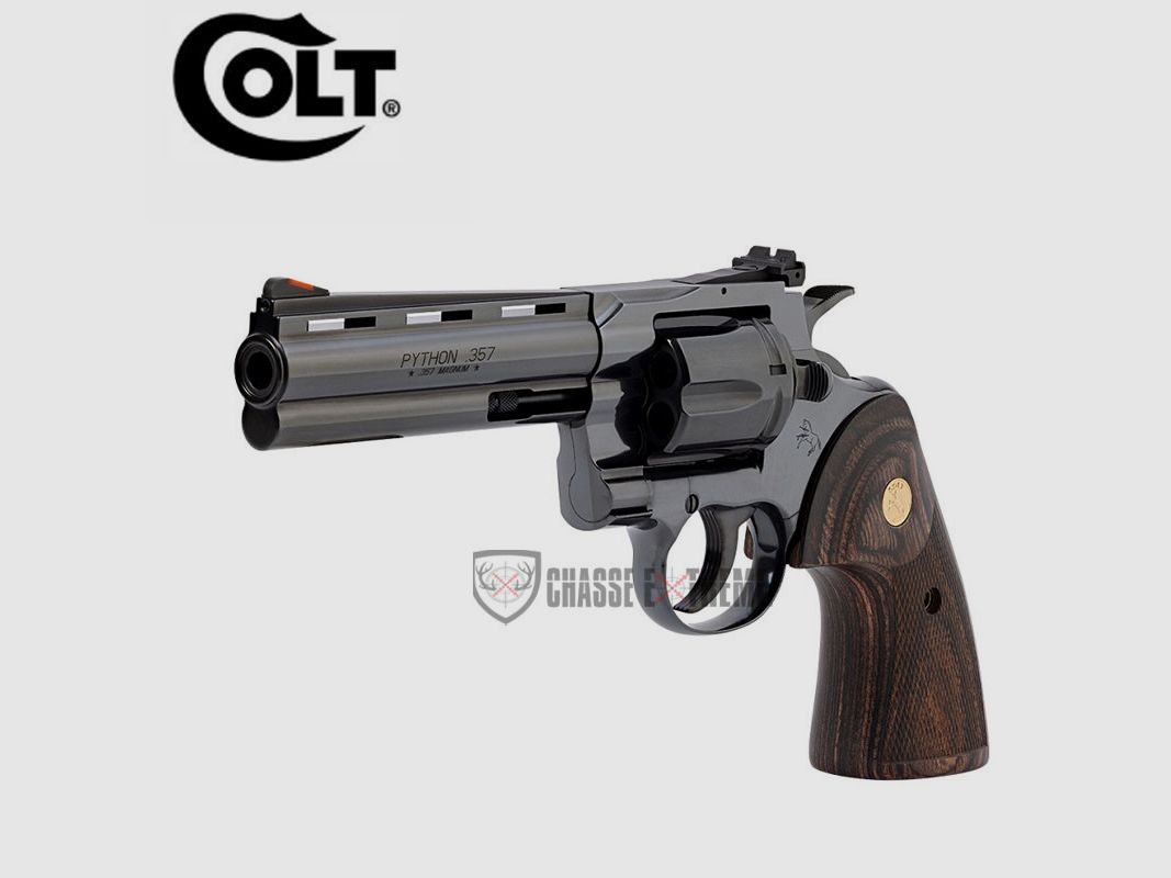 Revolver COLT Python 5" Kal. 357 Mag Blued Python, Bild 4 von 4