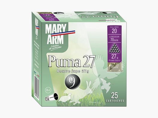 PATRONEN MARY ARM PUMA 27