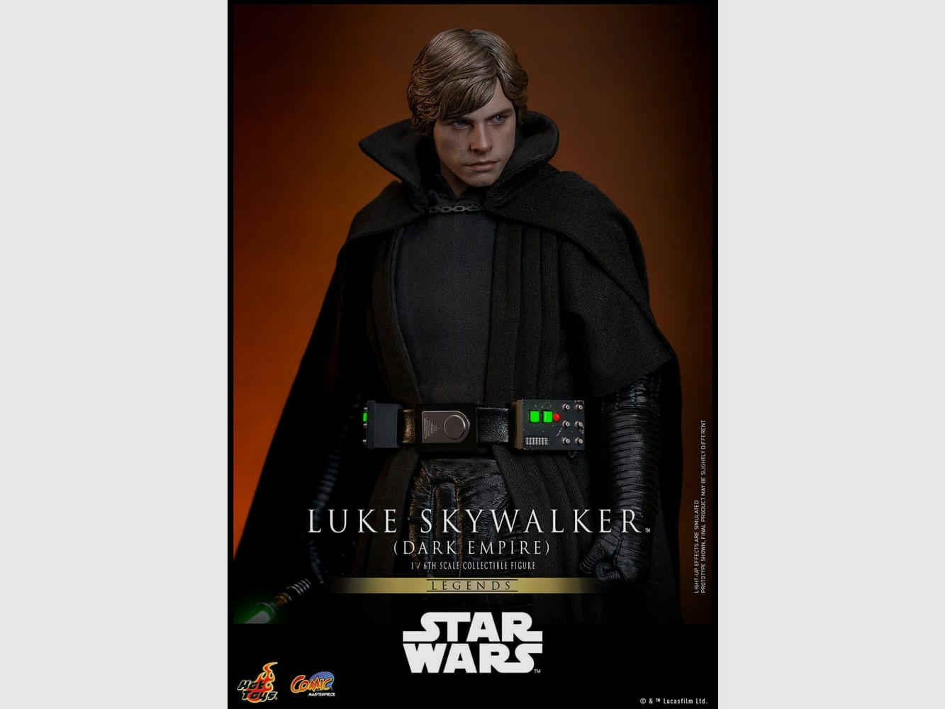 Star Wars: Dark Empire Comic Masterpiece Actionfigur Luke Skywalker 30 cm | 43235