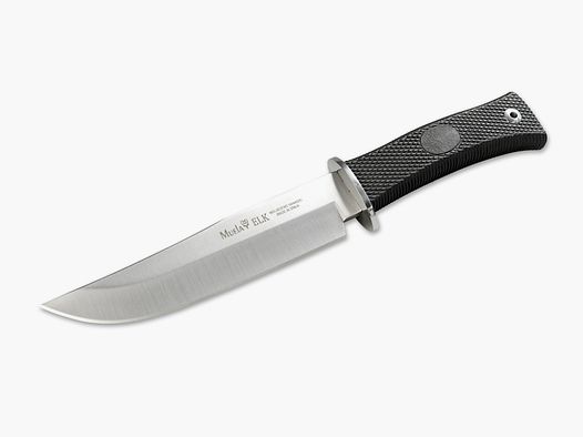 Elk Bowie Jagdmesser rutschfester Griff Lederscheide