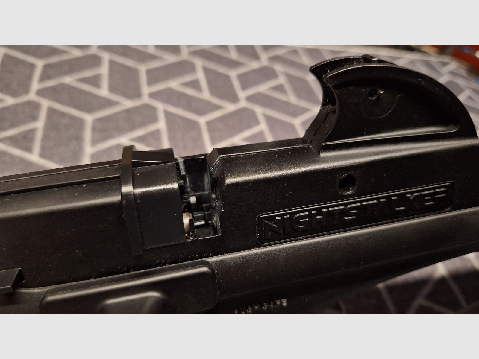 Crosman Nightstalker 4.5 Diabolo CO2 - RARITY! Suppressor + 10 Magazines!