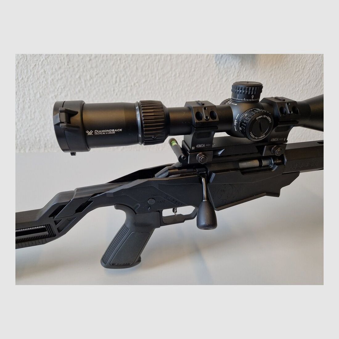 Ruger Set Precision Rimfire .22 lfB. mit ZF 6-24x50 DiamondBackTactical und Zweibein