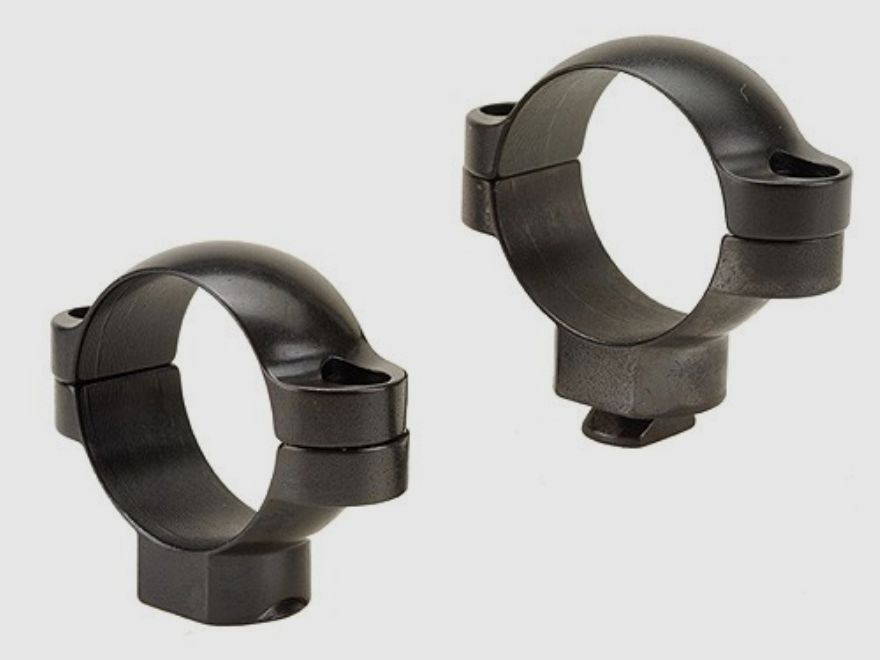 Leupold STD anelli 30mm alti lucidi neri