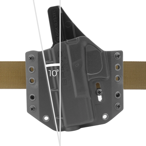 Bravo Concealment – OWB Holster for Glock 19, 23, 32, 45 – Left-Handed – BC10-1005, image 3 of 3