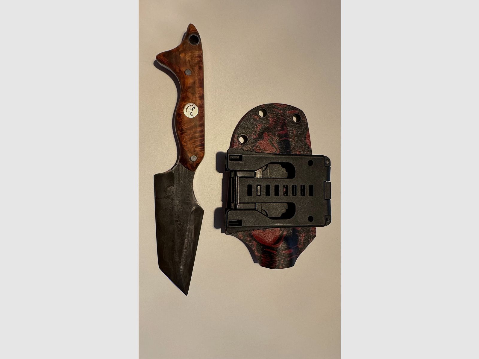 Damastmesser „Joker“ - Einzelstück & Unikat