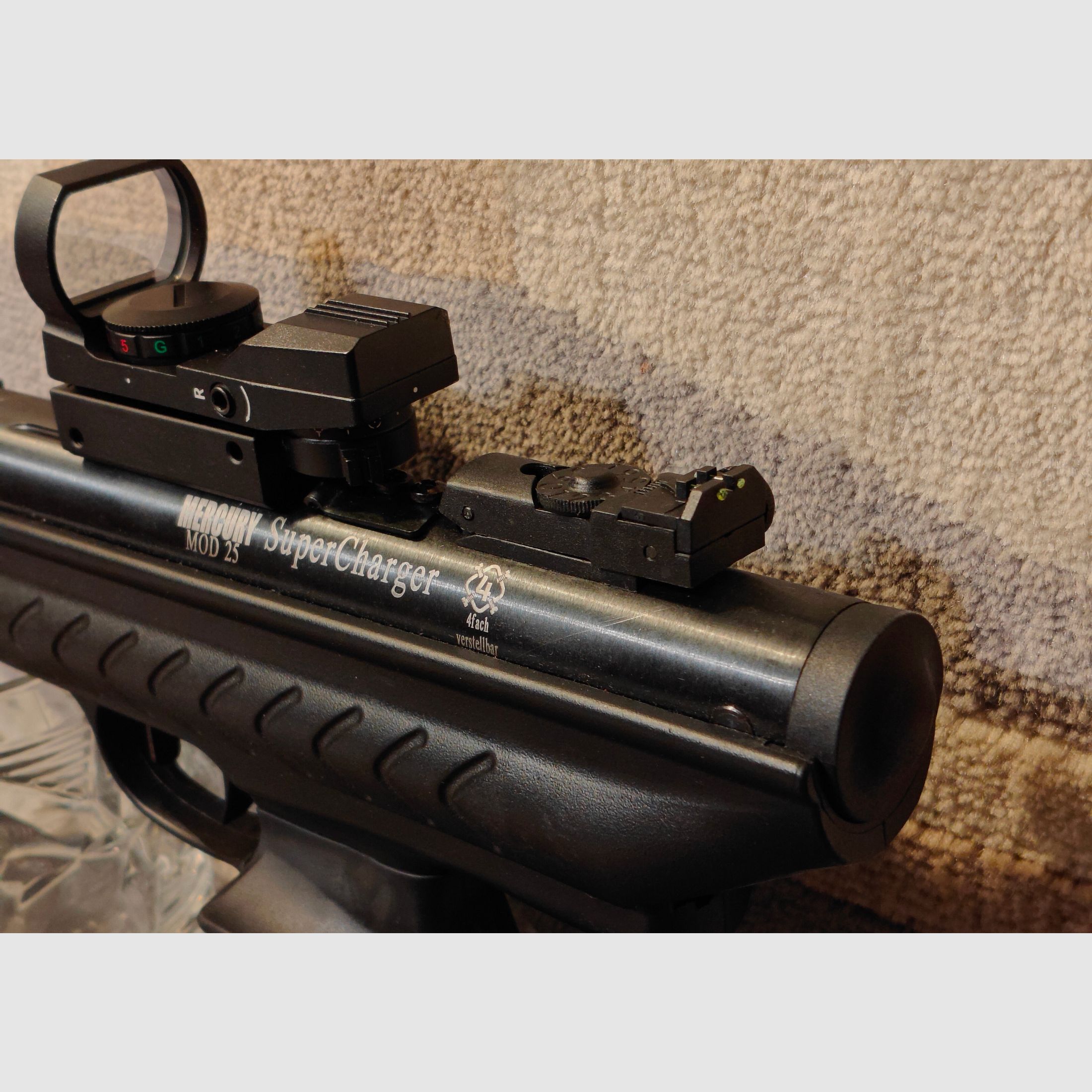 Mercury LP 25 Super Charger 4,5 mm Diabolo