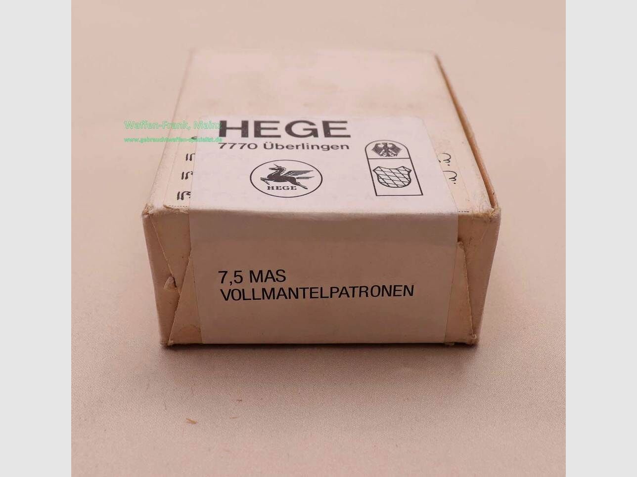 Français, diverses cartouches de fusil 7,5MAS